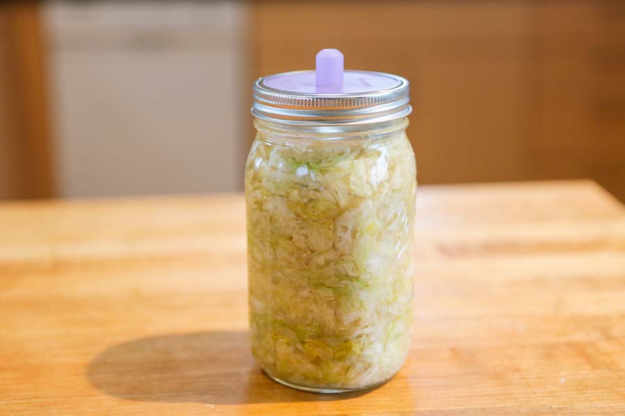 Garlic Cumin Sauerkraut | Fermentation Recipe